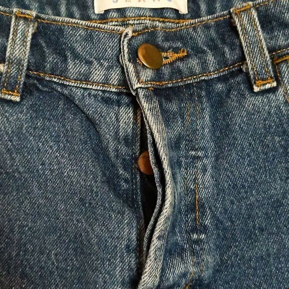 American Apparel button fly denim shorts 26 - Picture 2 of 9